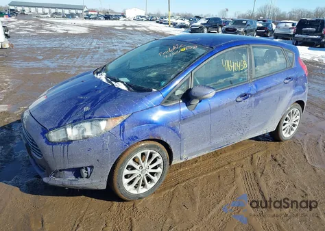 2014 Ford Fiesta Se z USA, uszkodzony, nr VIN 3FADP4EJ3EM200872